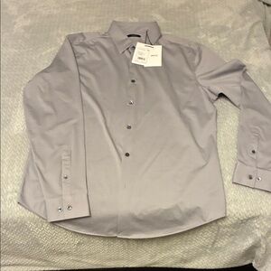 Theory slate Blue Large Dress Shirt